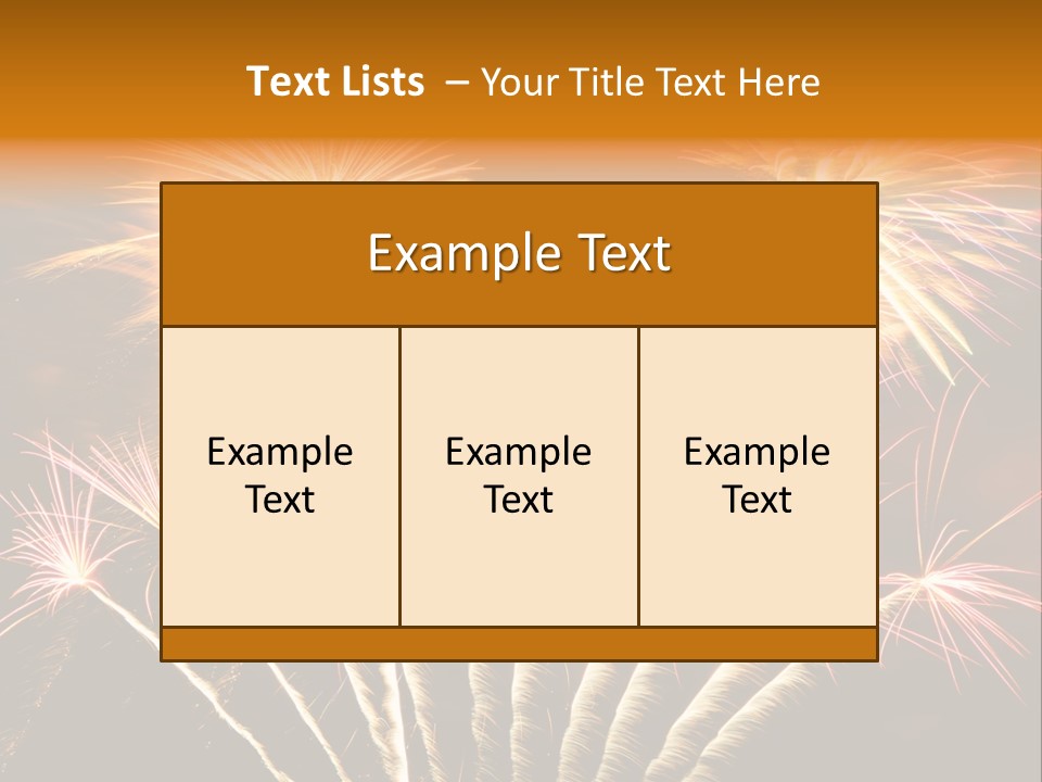 Entertainment Boom Explosive PowerPoint Template
