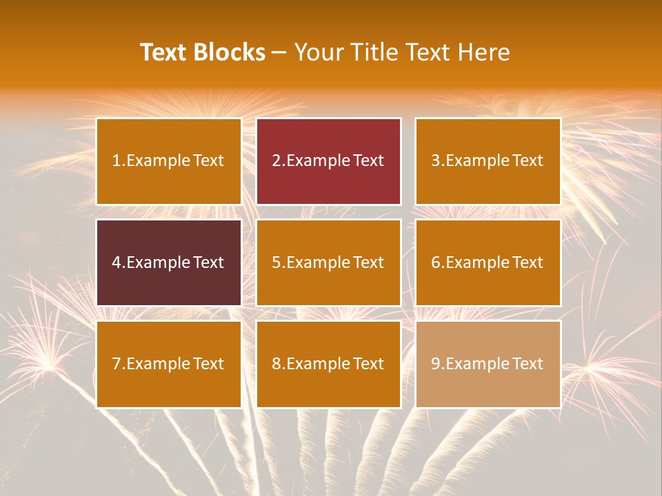 Entertainment Boom Explosive PowerPoint Template