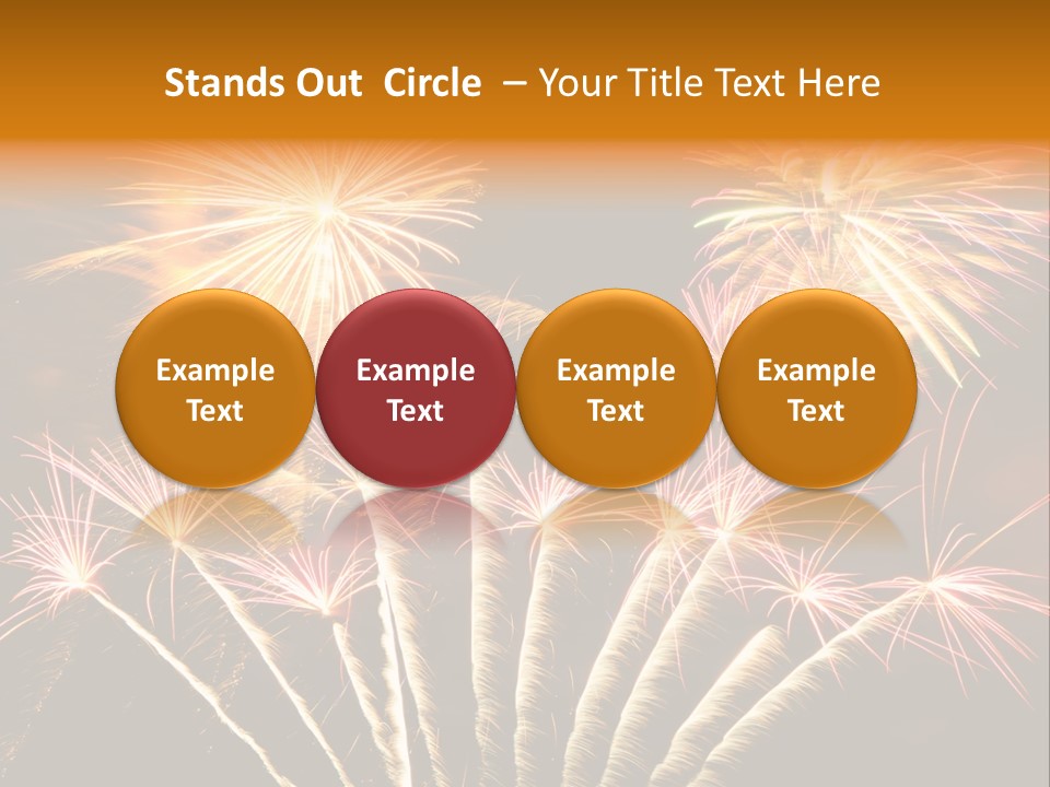 Entertainment Boom Explosive PowerPoint Template