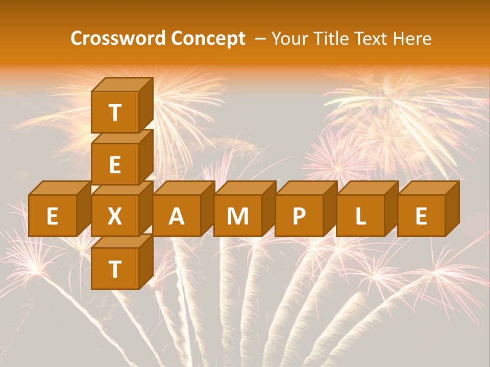 Entertainment Boom Explosive PowerPoint Template