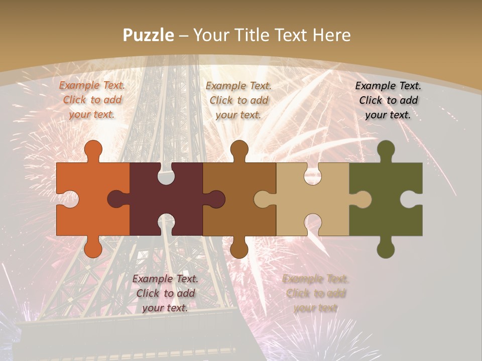 Lights Decorative Ancient PowerPoint Template