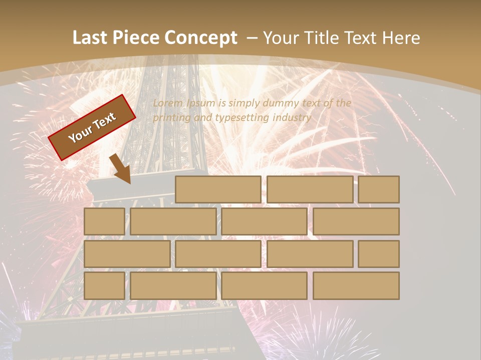 Lights Decorative Ancient PowerPoint Template