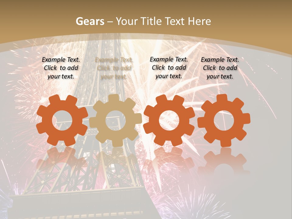 Lights Decorative Ancient PowerPoint Template