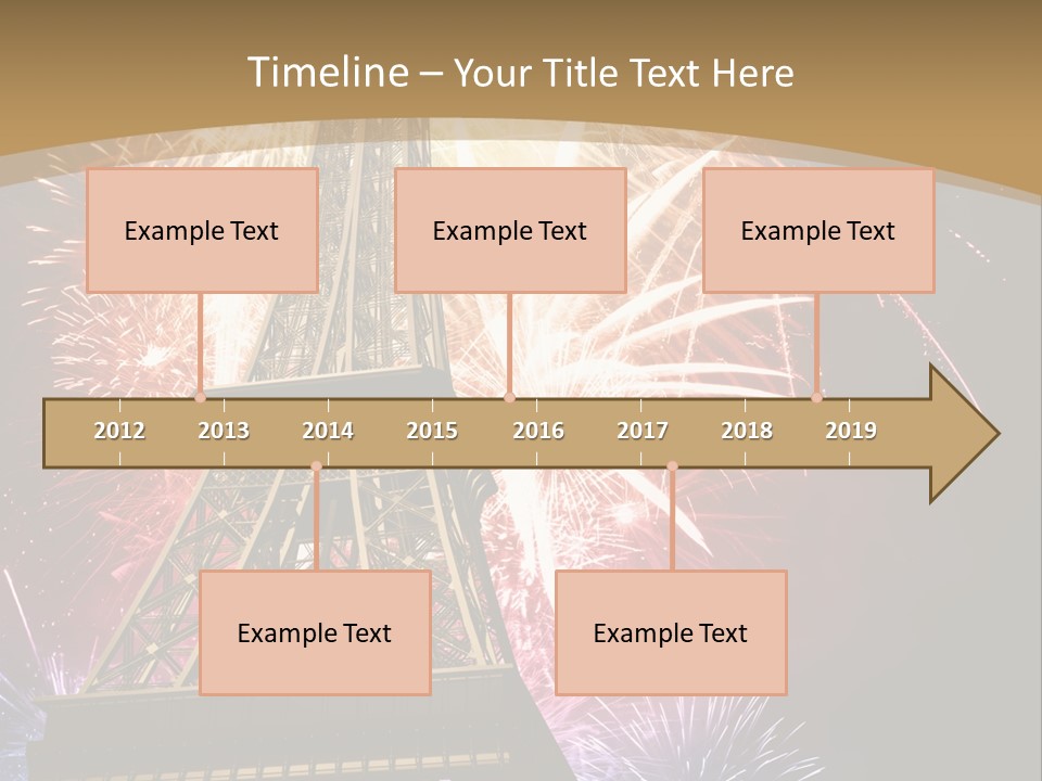 Lights Decorative Ancient PowerPoint Template