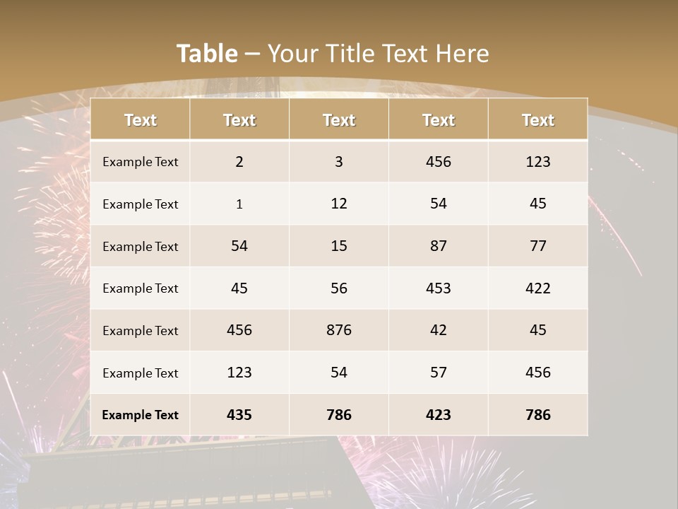 Lights Decorative Ancient PowerPoint Template