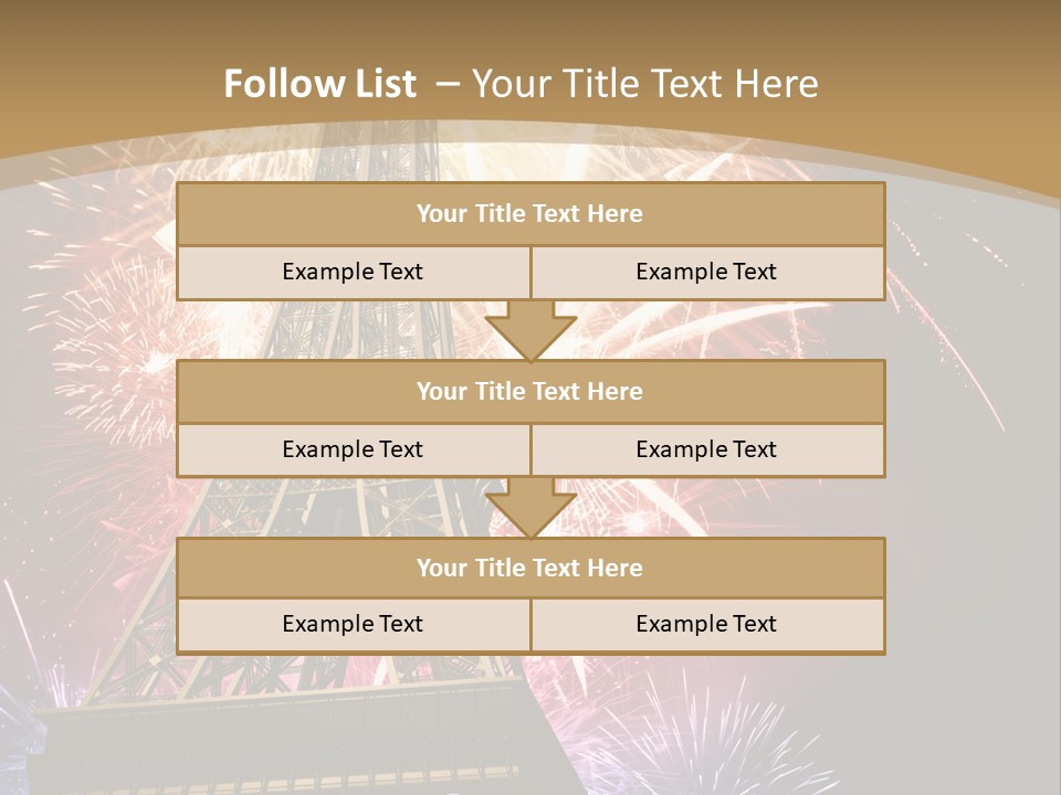Lights Decorative Ancient PowerPoint Template
