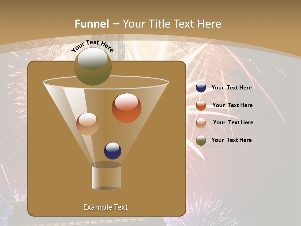Lights Decorative Ancient PowerPoint Template