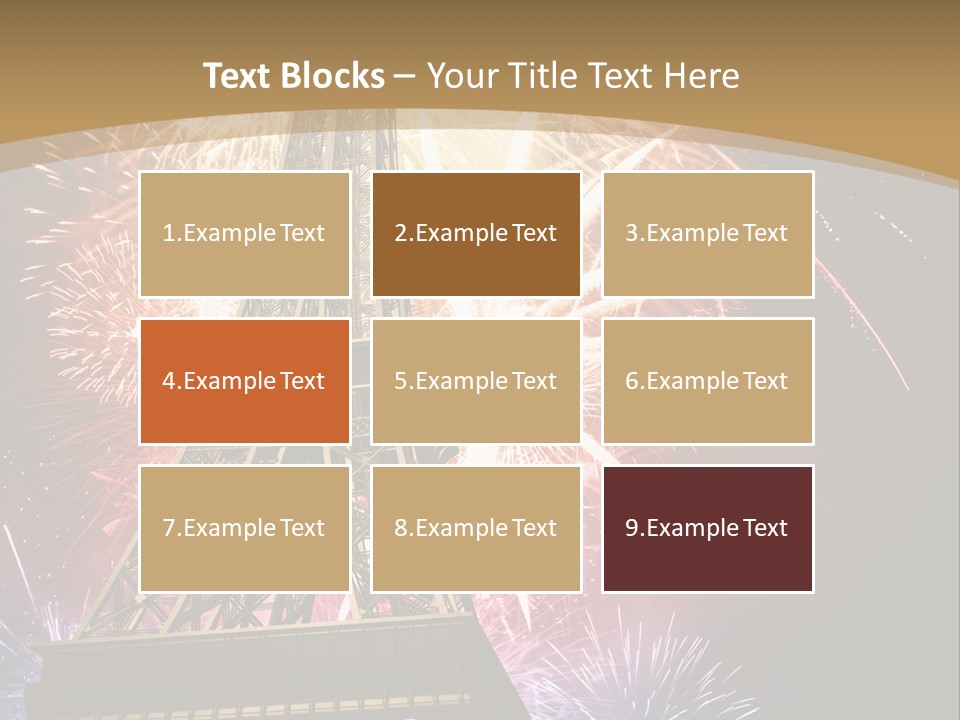 Lights Decorative Ancient PowerPoint Template