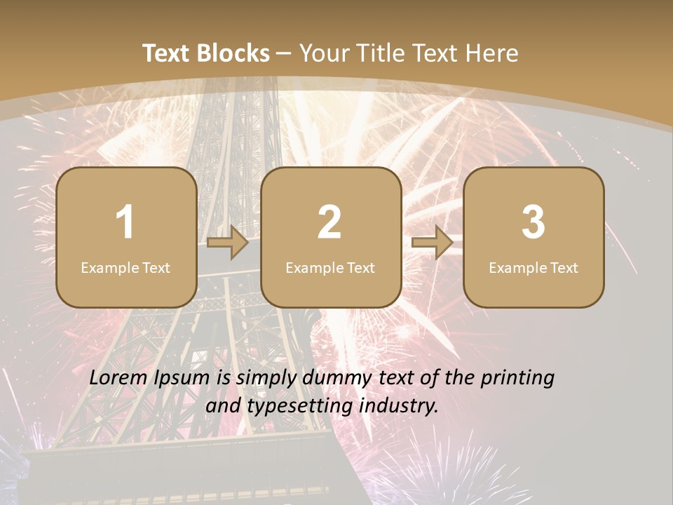 Lights Decorative Ancient PowerPoint Template