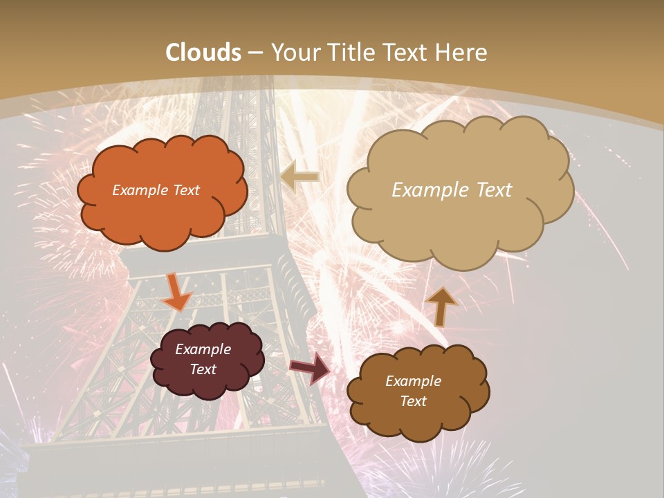 Lights Decorative Ancient PowerPoint Template
