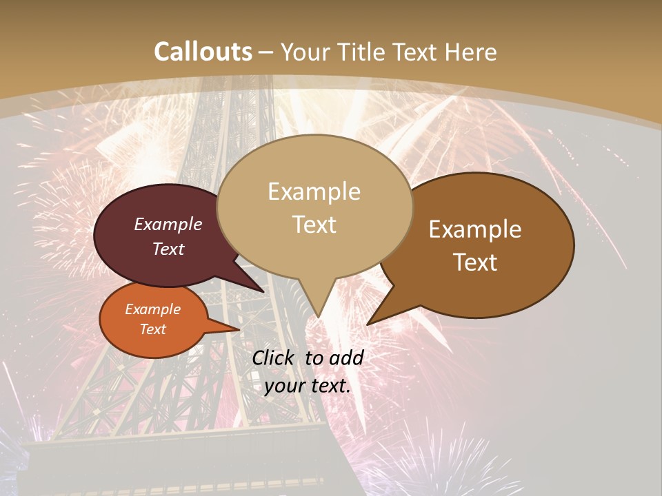 Lights Decorative Ancient PowerPoint Template