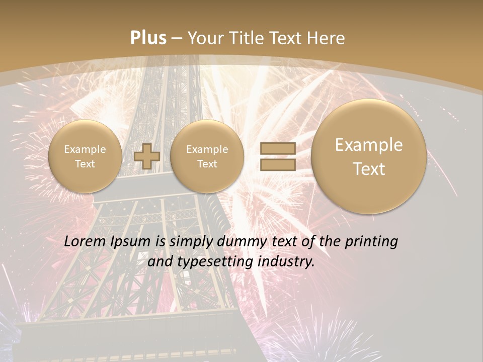 Lights Decorative Ancient PowerPoint Template