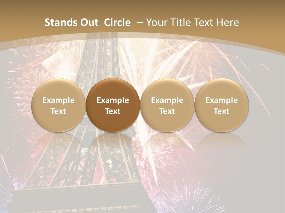 Lights Decorative Ancient PowerPoint Template