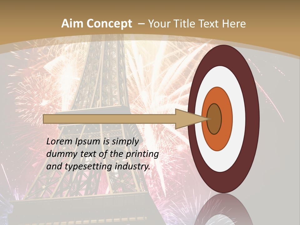 Lights Decorative Ancient PowerPoint Template