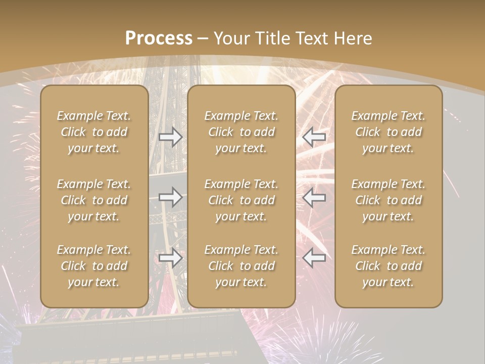 Lights Decorative Ancient PowerPoint Template