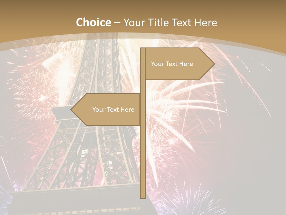 Lights Decorative Ancient PowerPoint Template