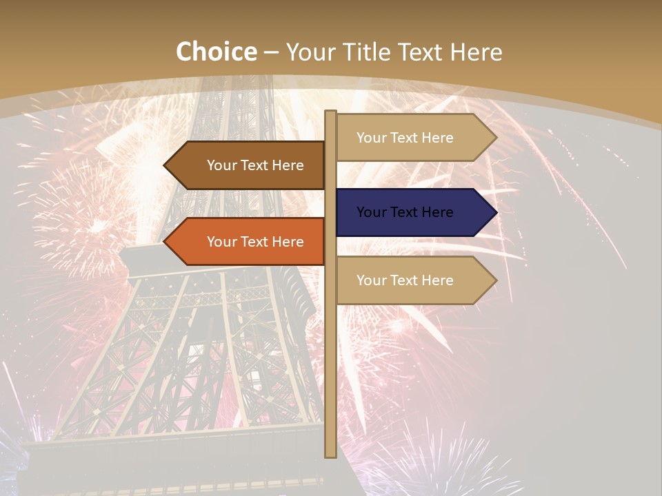 Lights Decorative Ancient PowerPoint Template
