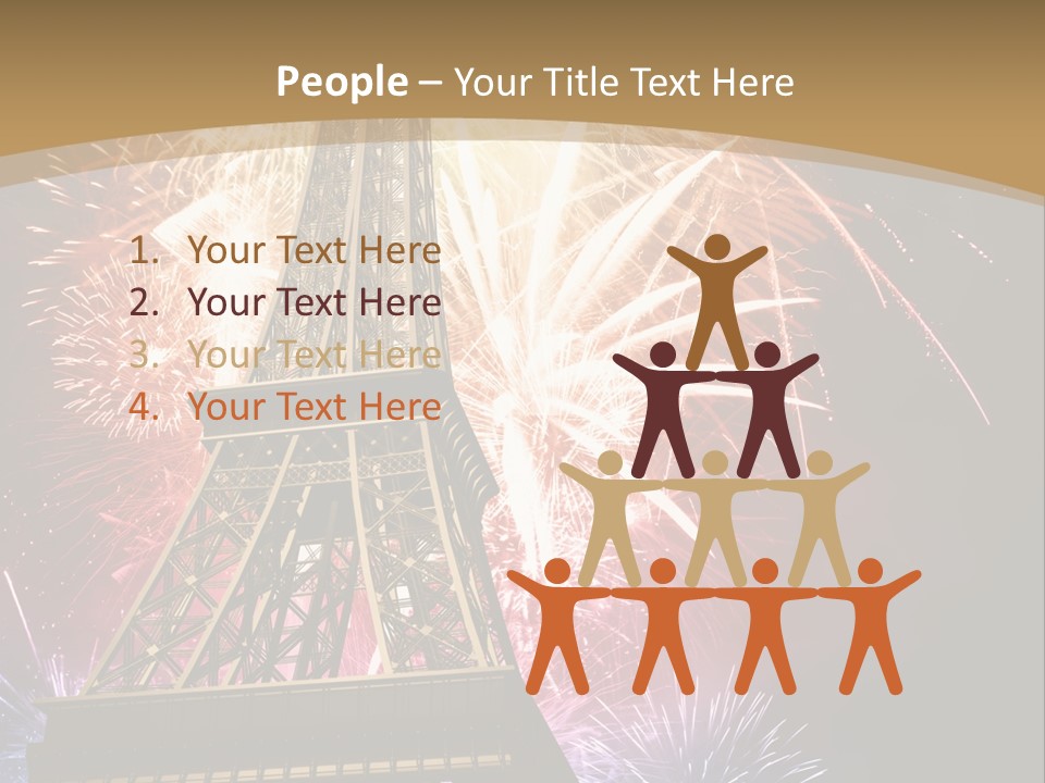 Lights Decorative Ancient PowerPoint Template