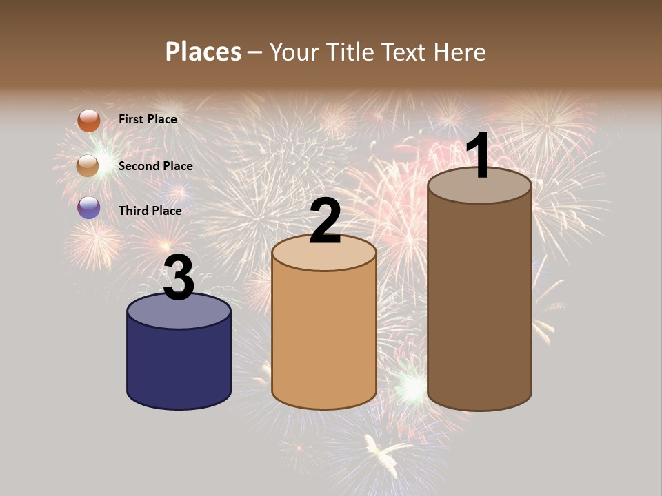 Effekte Feier Licht PowerPoint Template