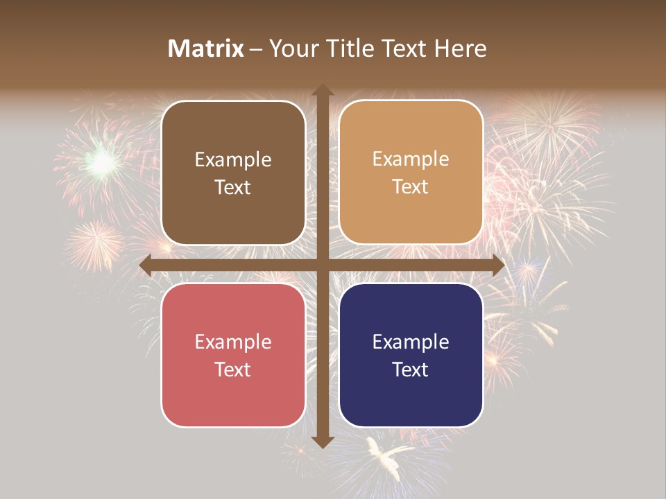 Effekte Feier Licht PowerPoint Template