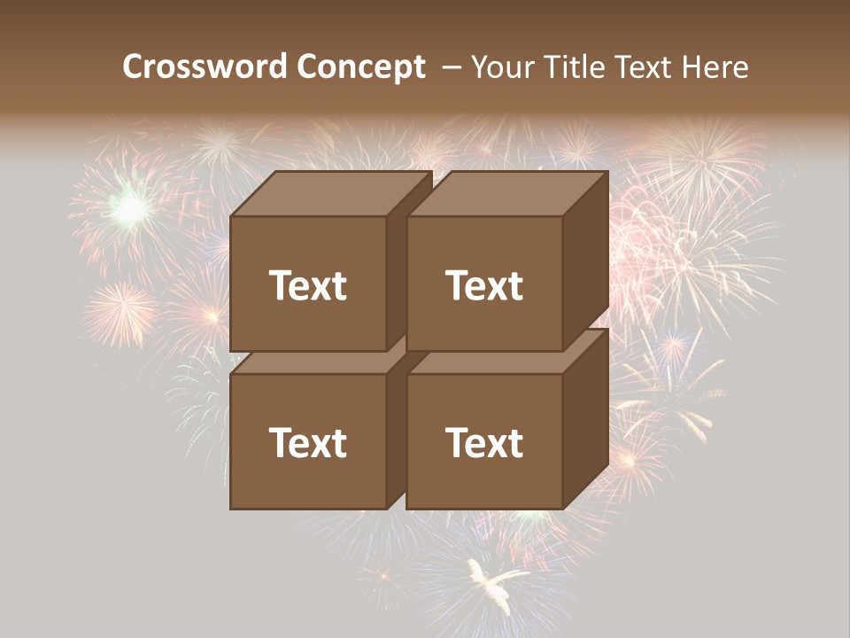 Effekte Feier Licht PowerPoint Template