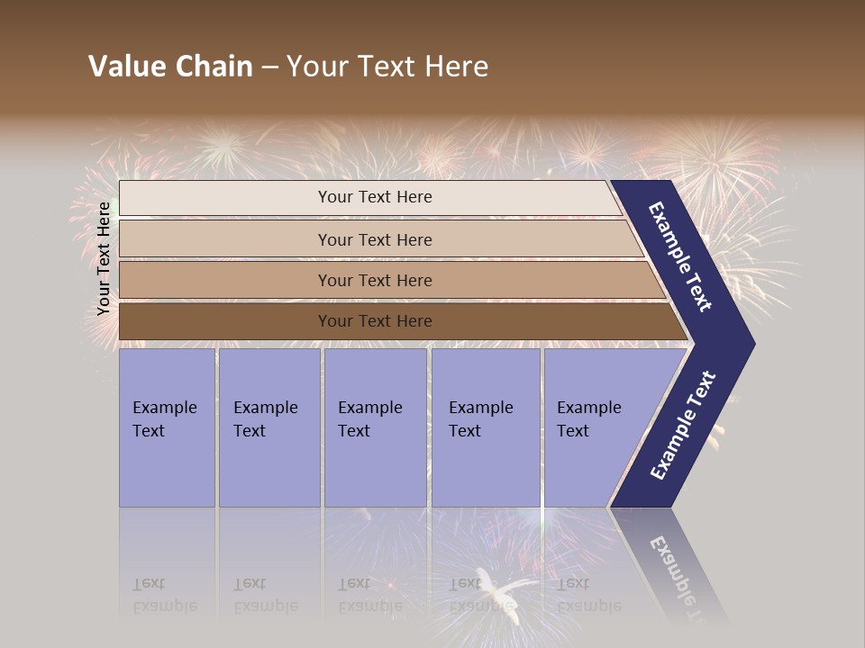 Effekte Feier Licht PowerPoint Template