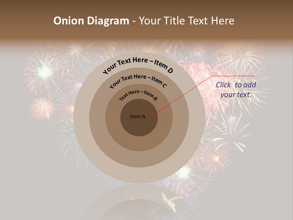 Effekte Feier Licht PowerPoint Template