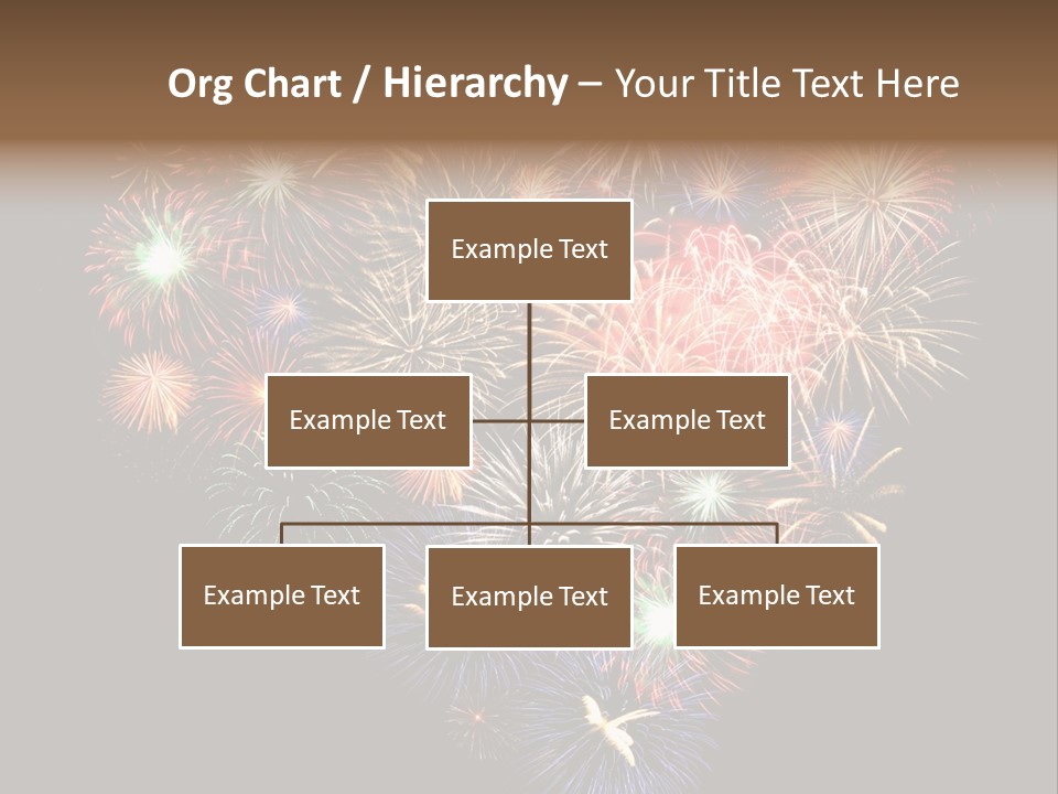 Effekte Feier Licht PowerPoint Template