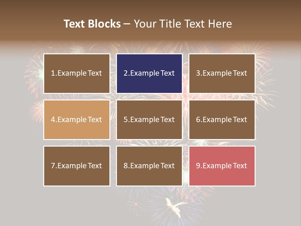 Effekte Feier Licht PowerPoint Template