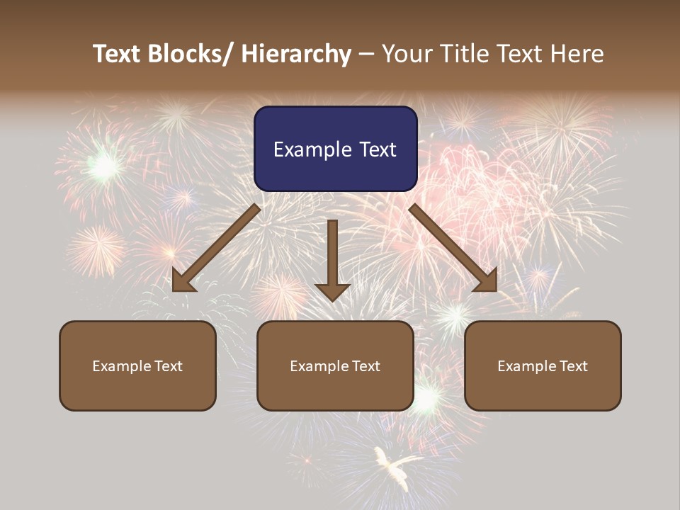 Effekte Feier Licht PowerPoint Template