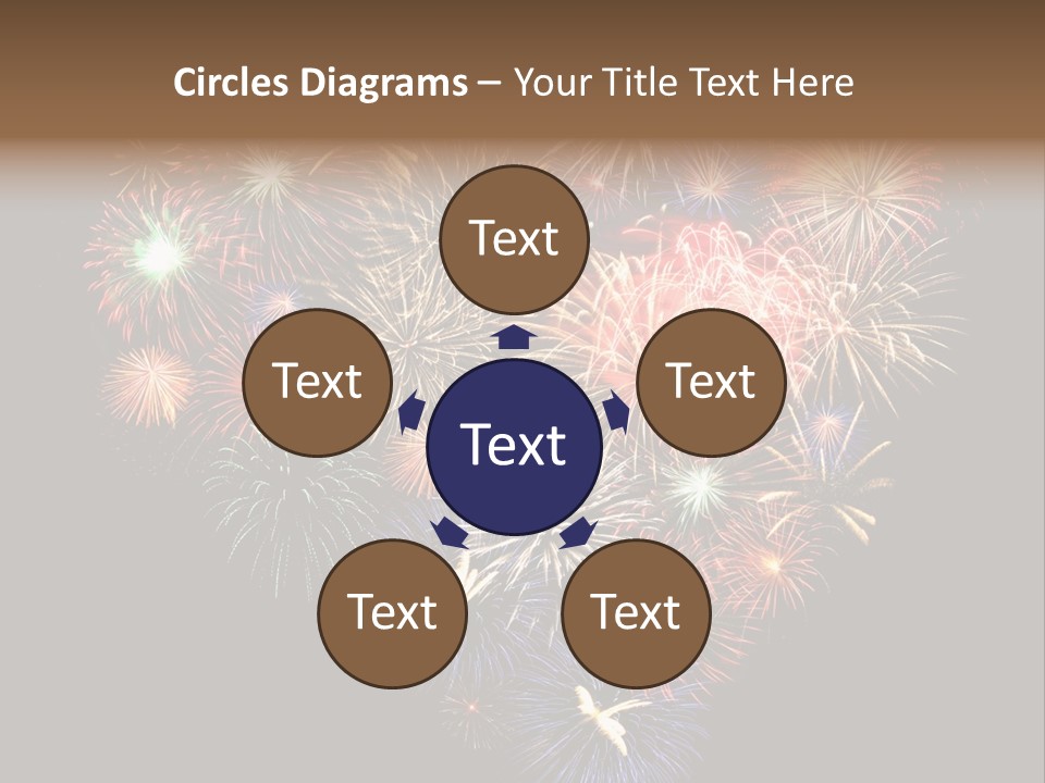 Effekte Feier Licht PowerPoint Template