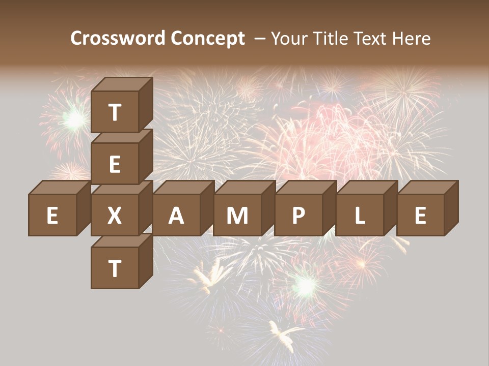 Effekte Feier Licht PowerPoint Template