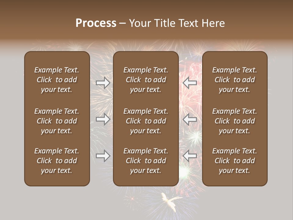 Effekte Feier Licht PowerPoint Template