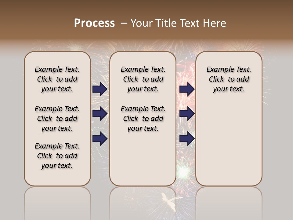Effekte Feier Licht PowerPoint Template