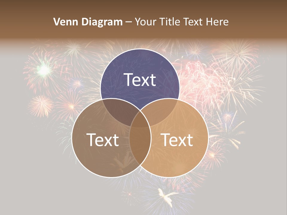 Effekte Feier Licht PowerPoint Template