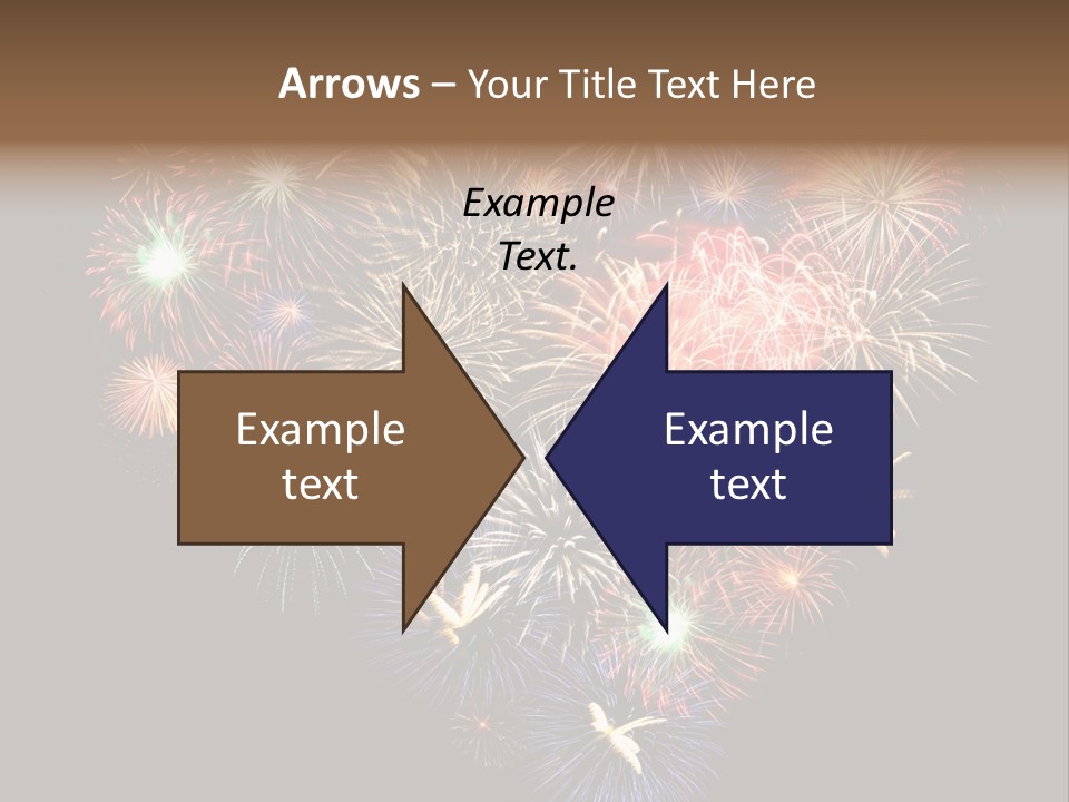 Effekte Feier Licht PowerPoint Template