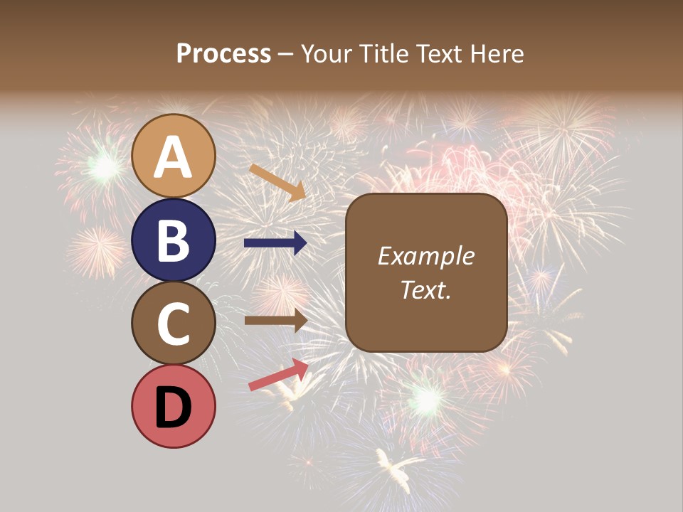 Effekte Feier Licht PowerPoint Template