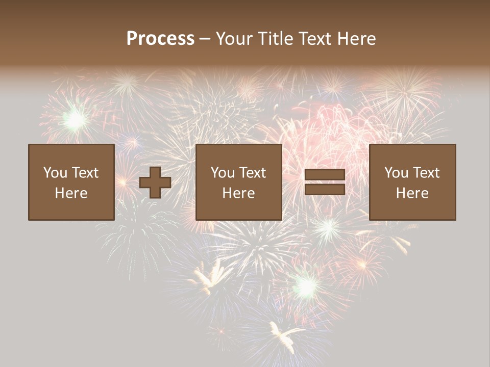 Effekte Feier Licht PowerPoint Template