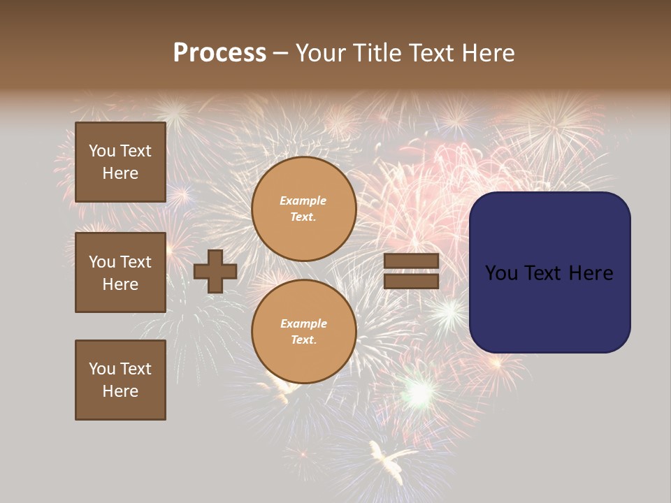 Effekte Feier Licht PowerPoint Template
