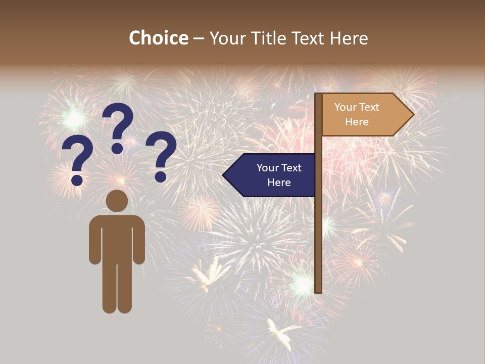 Effekte Feier Licht PowerPoint Template