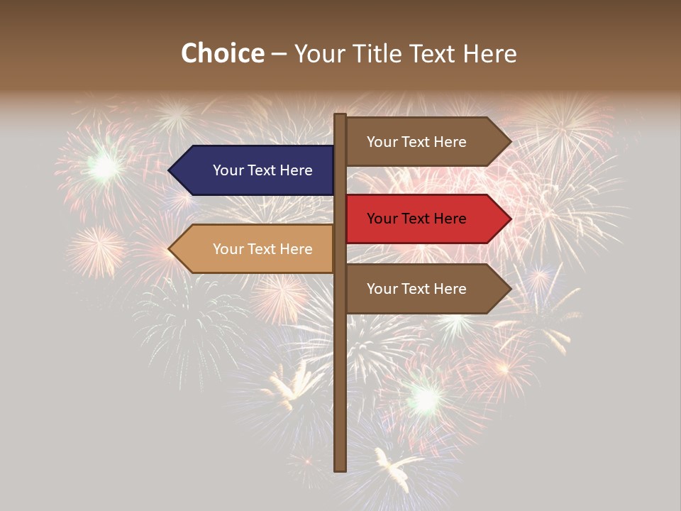 Effekte Feier Licht PowerPoint Template