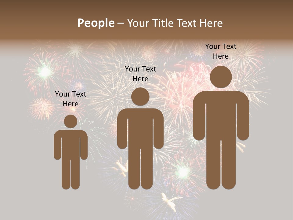 Effekte Feier Licht PowerPoint Template