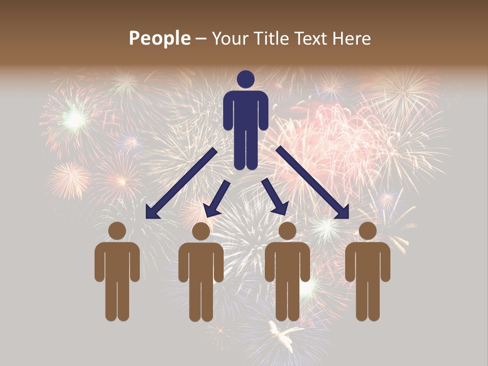 Effekte Feier Licht PowerPoint Template