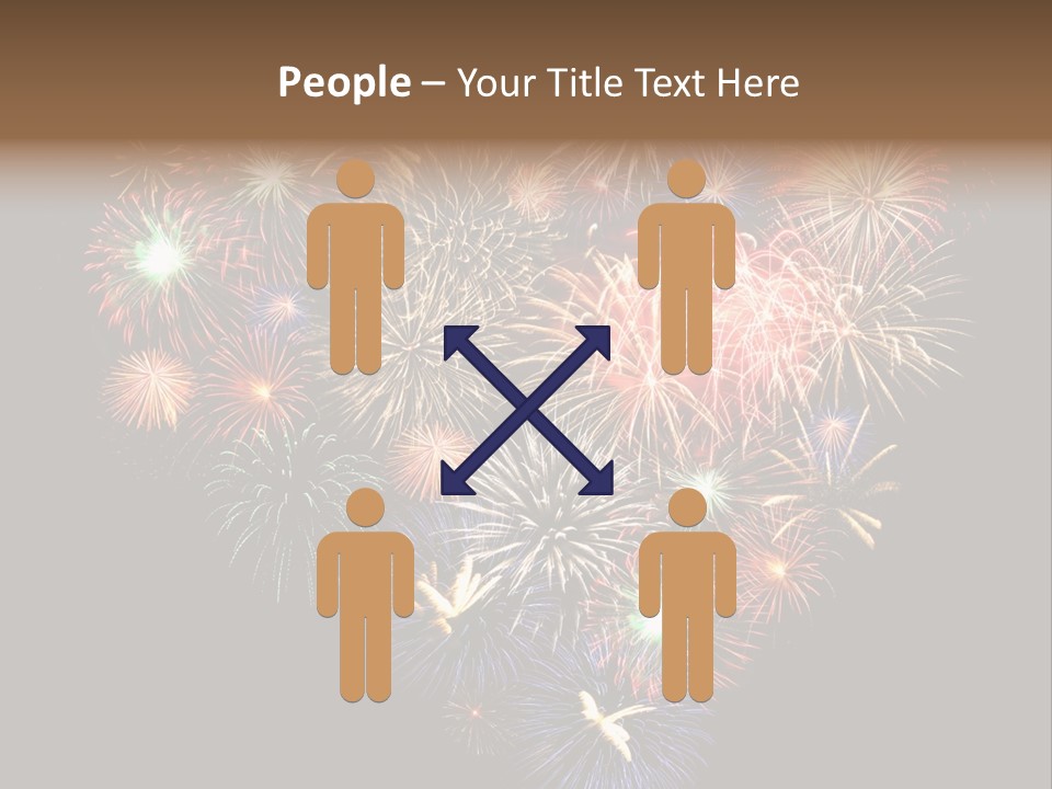 Effekte Feier Licht PowerPoint Template