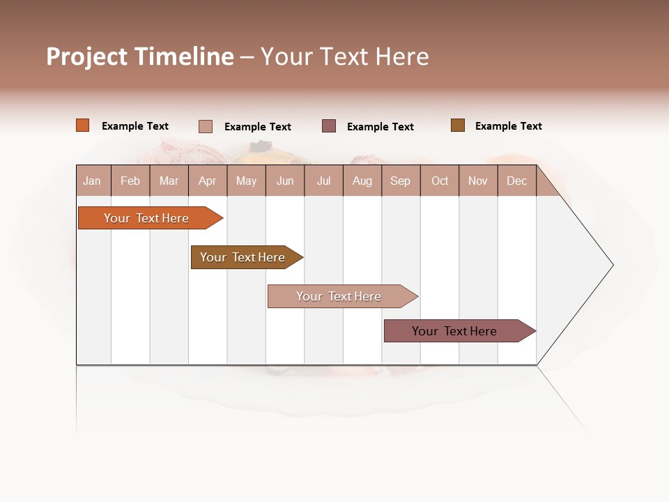 Vegetables Shrimp Cooked PowerPoint Template