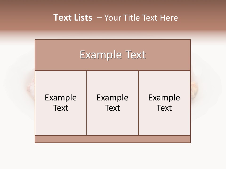 Vegetables Shrimp Cooked PowerPoint Template