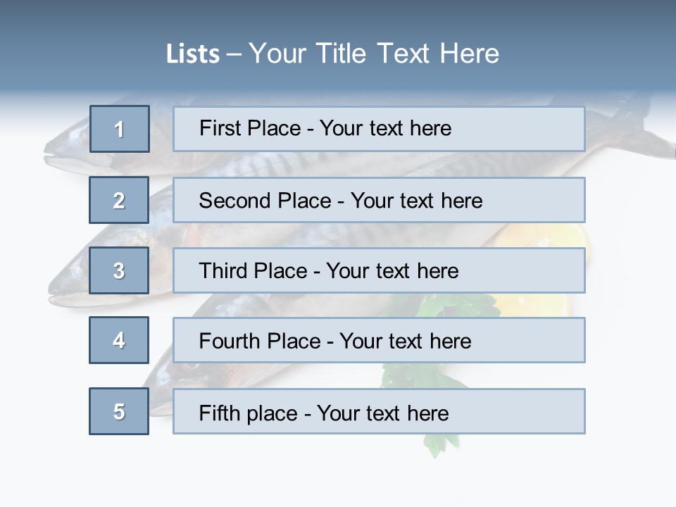 Scale Market Angling PowerPoint Template