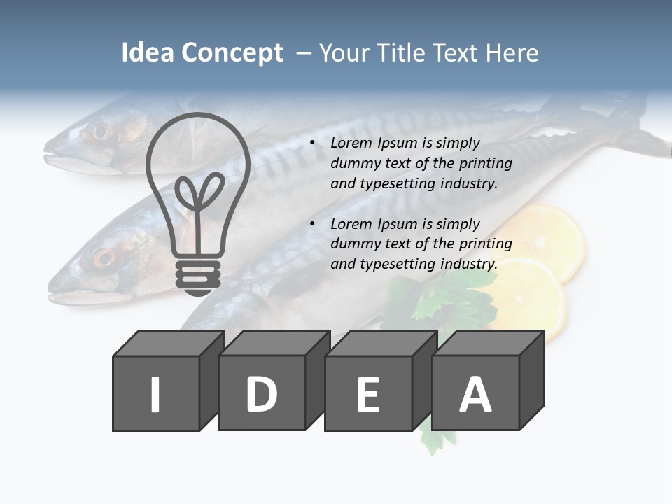 Scale Market Angling PowerPoint Template