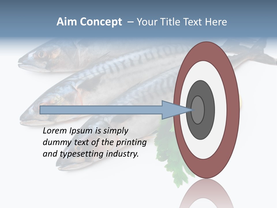 Scale Market Angling PowerPoint Template