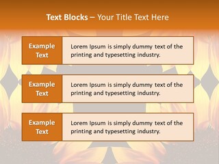 Leisure Pastel Bouquet PowerPoint Template